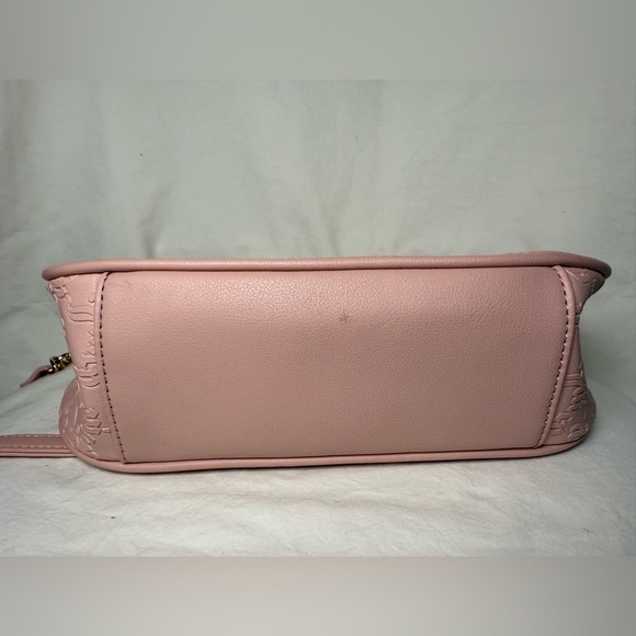 Juicy Couture Pink Diamond String of Pearls Rhinestone Hobo Crossbody - Picture 5 of 13